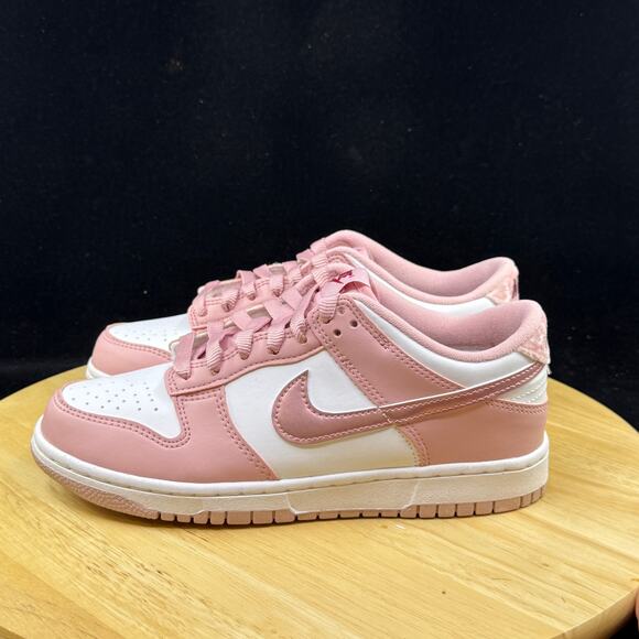 NEW Nike Dunk Low Pink Glaze Velvet NBY DO6485-600 GS Womens Size 7.5 / 6Y - Picture 7 of 10